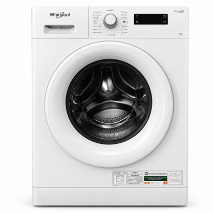 Whirlpool 7kg Front Load Washing Machine – FWF71052W GCC – White - Al Thahani Furniture