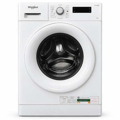Whirlpool 7kg Front Load Washing Machine – FWF71052W GCC – White - Al Thahani Furniture