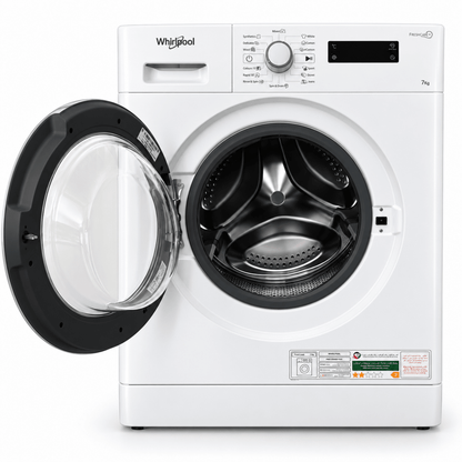 Whirlpool 7kg Front Load Washing Machine – FWF71052W GCC – White - Al Thahani Furniture