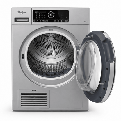 Whirlpool DSCX 10120 10 kg Condenser Tumble Dryer – Silver - Al Thahani Furniture
