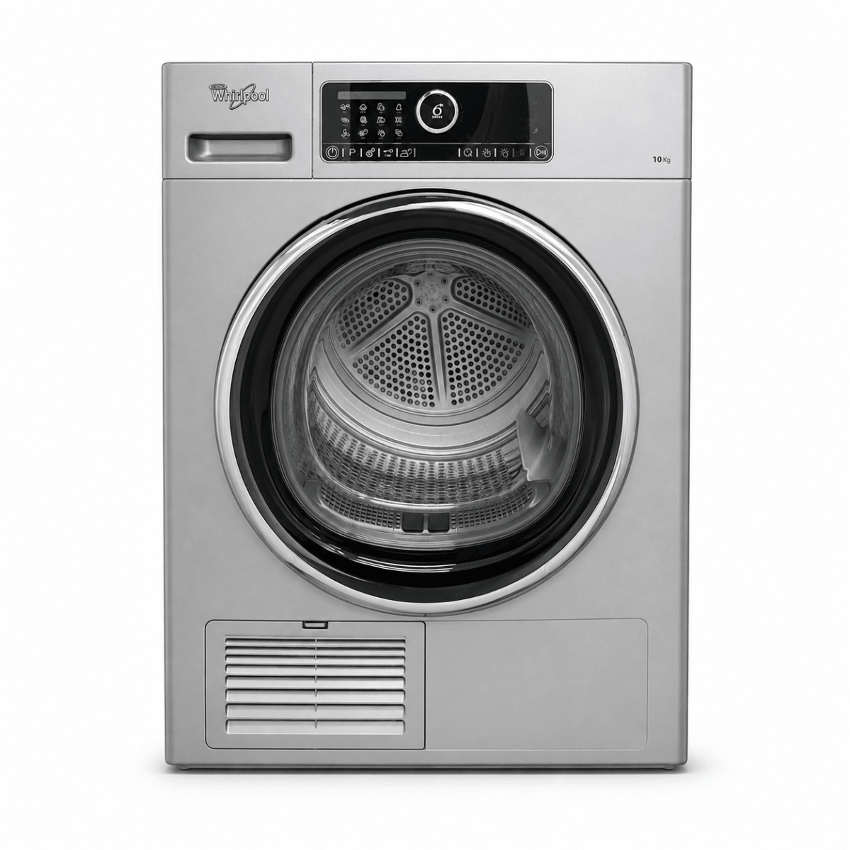 Whirlpool DSCX 10120 10 kg Condenser Tumble Dryer – Silver - Al Thahani Furniture