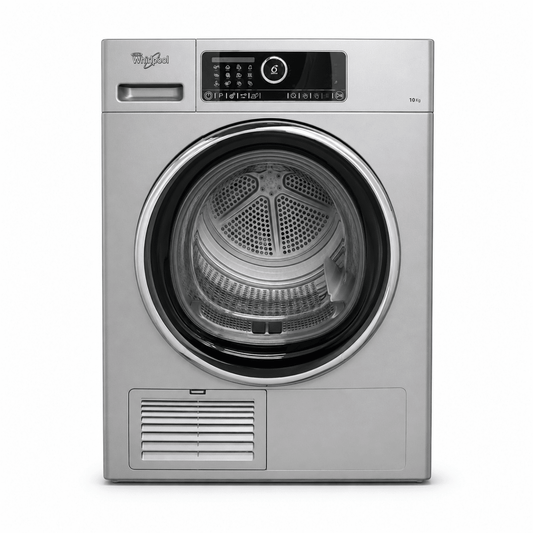 Whirlpool DSCX 10120 10 kg Condenser Tumble Dryer – Silver - Al Thahani Furniture