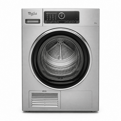 Whirlpool DSCX 10120 10 kg Condenser Tumble Dryer – Silver - Al Thahani Furniture