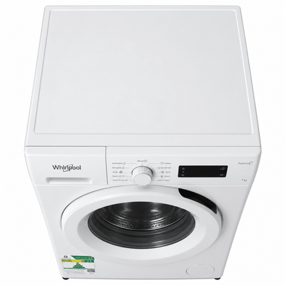 Whirlpool FreshCare+ 7kg Front Load Washing Machine – White – FWFP710521WH GCC - Al Thahani Furniture