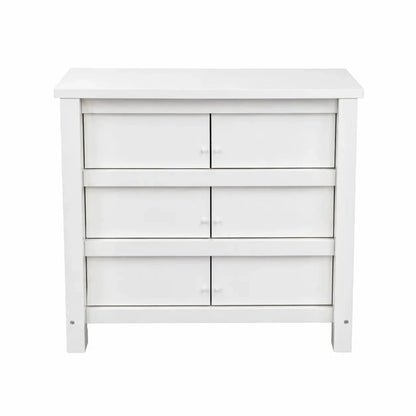 White Wooden Kids' Desk with Storage Bins – used for 10 months - Al Thahani Furniture
