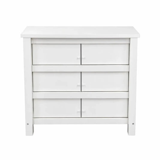 White Wooden Kids' Desk with Storage Bins – used for 10 months - Al Thahani Furniture
