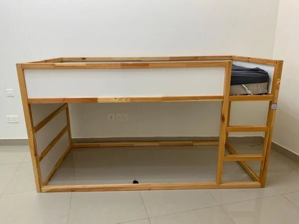 Wooden Bunk Bed with Mattress | 90×200 cm - althahanifurniture