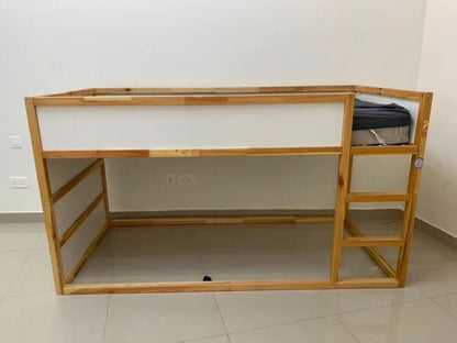 Wooden Bunk Bed with Mattress | 90×200 cm - althahanifurniture