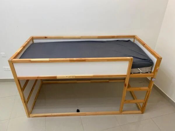 Wooden Bunk Bed with Mattress | 90×200 cm - althahanifurniture
