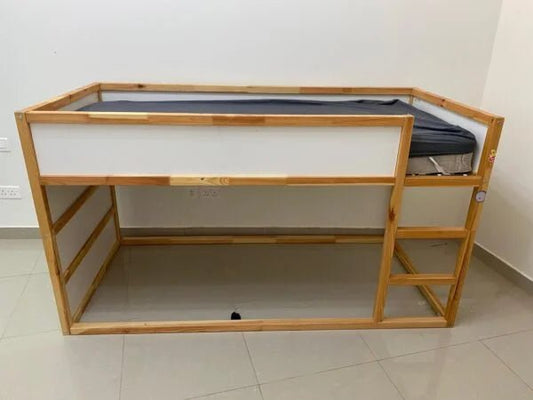 Wooden Bunk Bed with Mattress | 90×200 cm - althahanifurniture