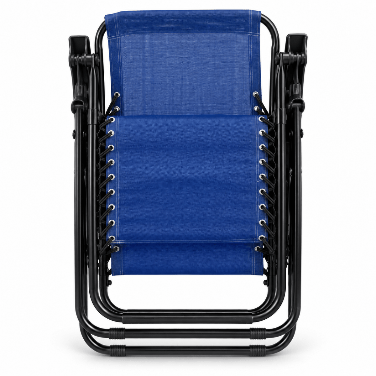 Zero Gravity Folding Recliner Lounge Chair – Blue & Black - Al Thahani Furniture